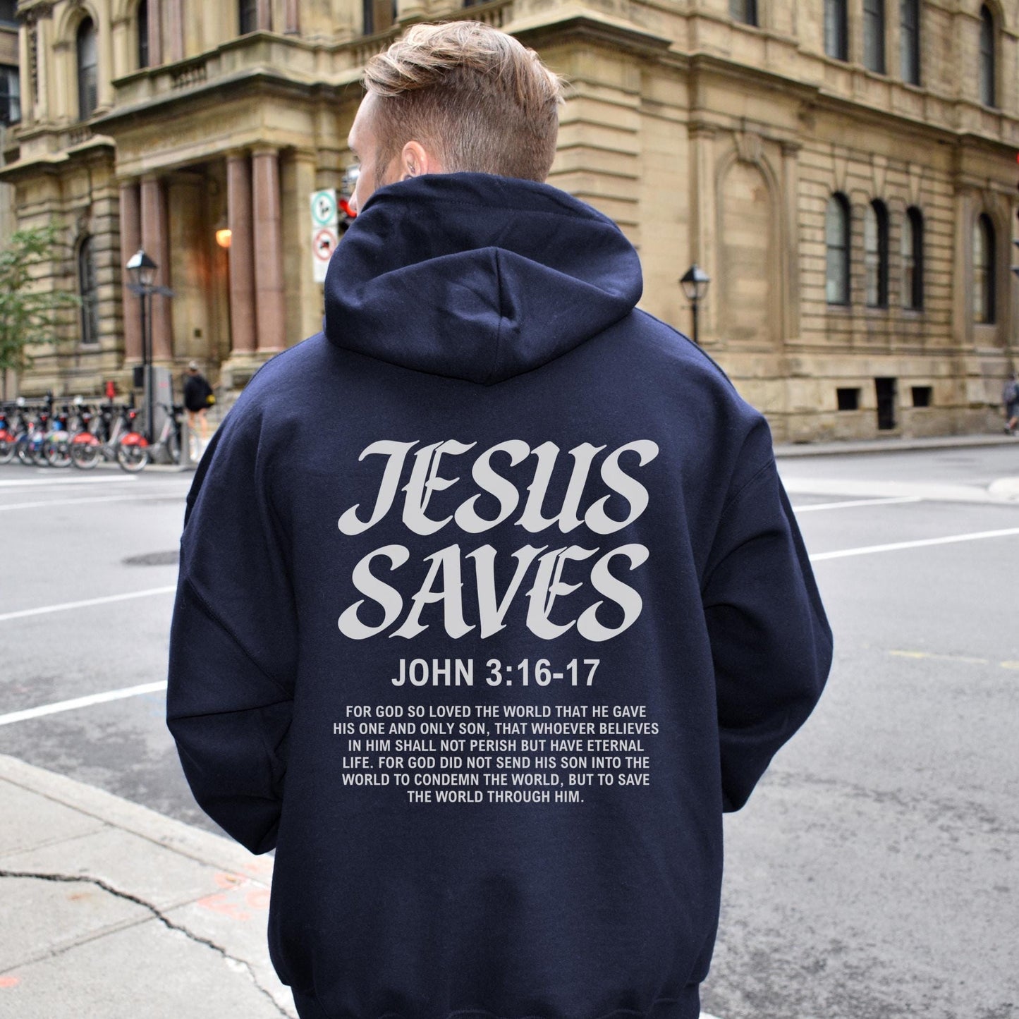 Jesus Saves Hoodie V2