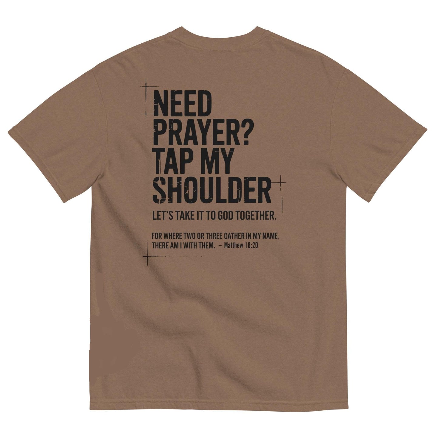 Need Prayer Tap My Shoulder Shirt