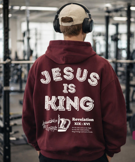 Jesus Is King Gym Hoodie