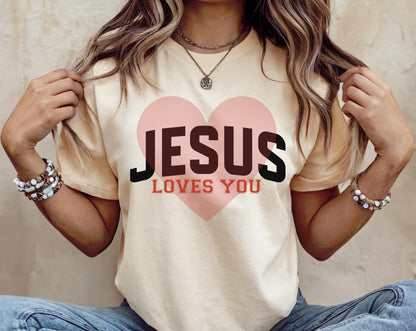 Jesus Loves You T-Shirt V