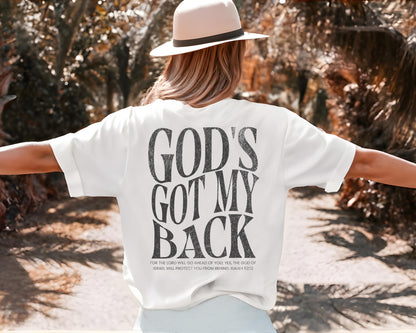 God's God My Back Shirt