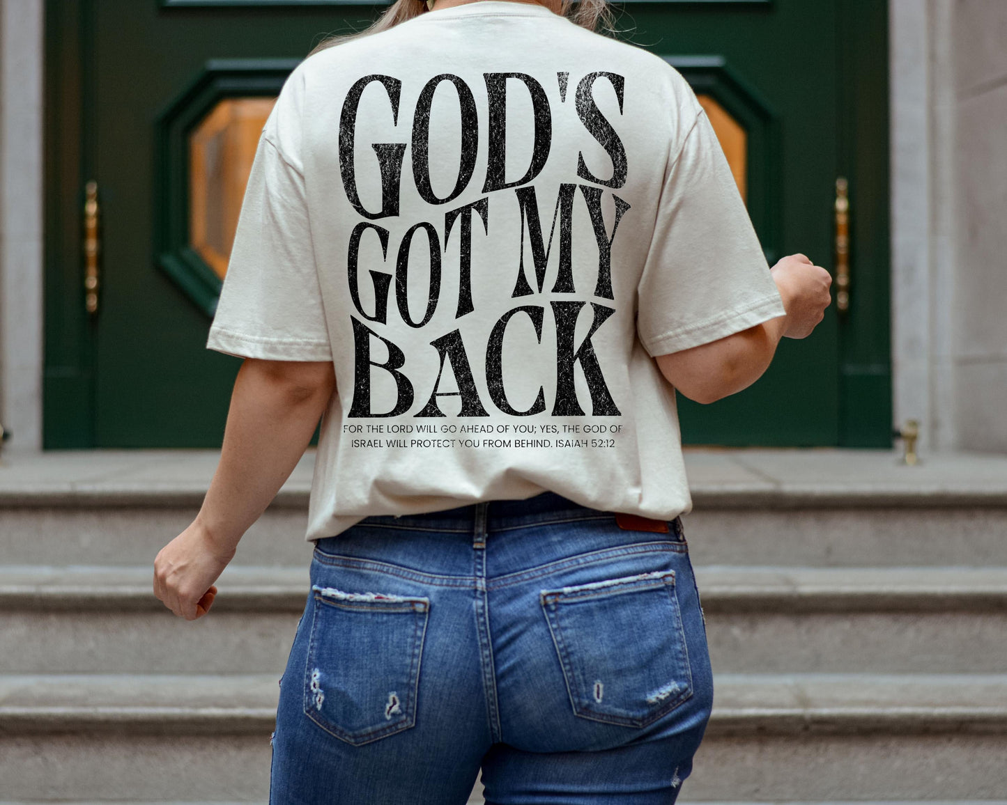 God's God My Back Shirt