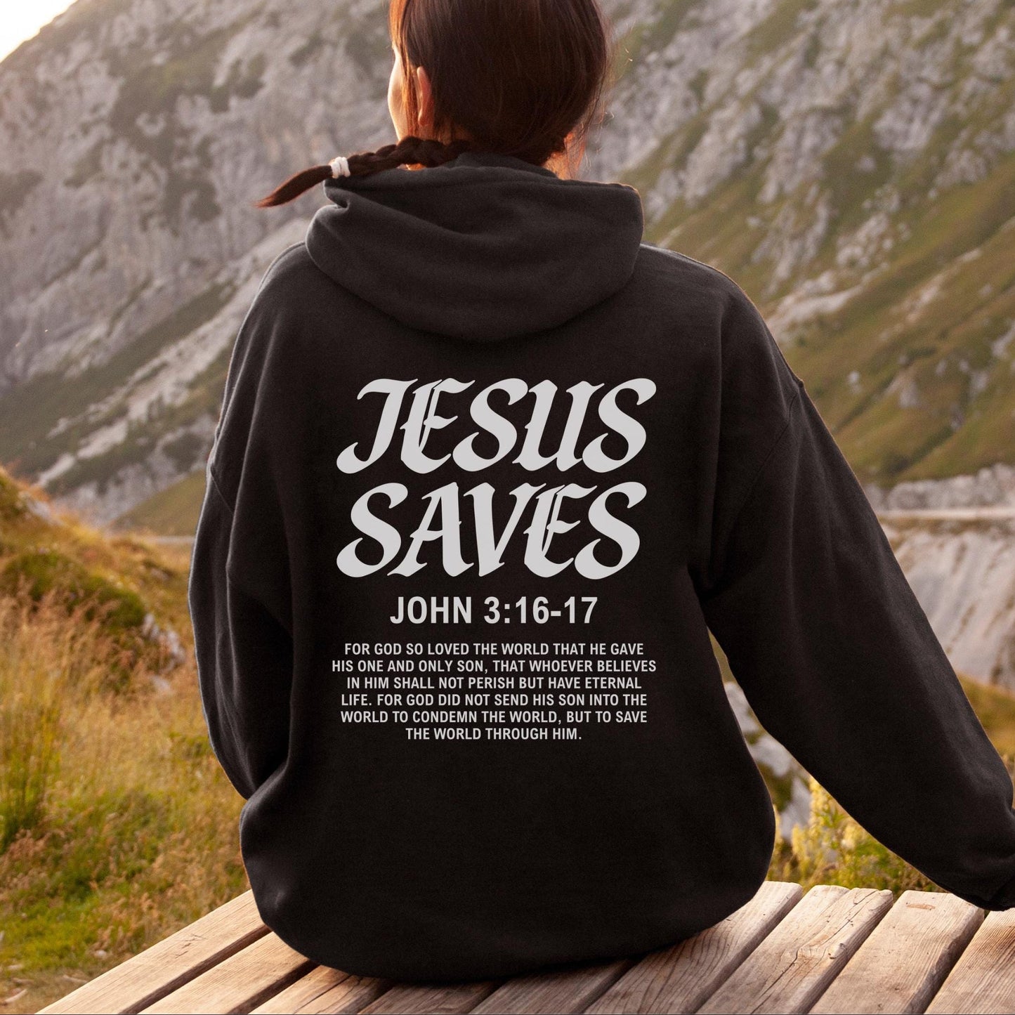 Jesus Saves Hoodie V2