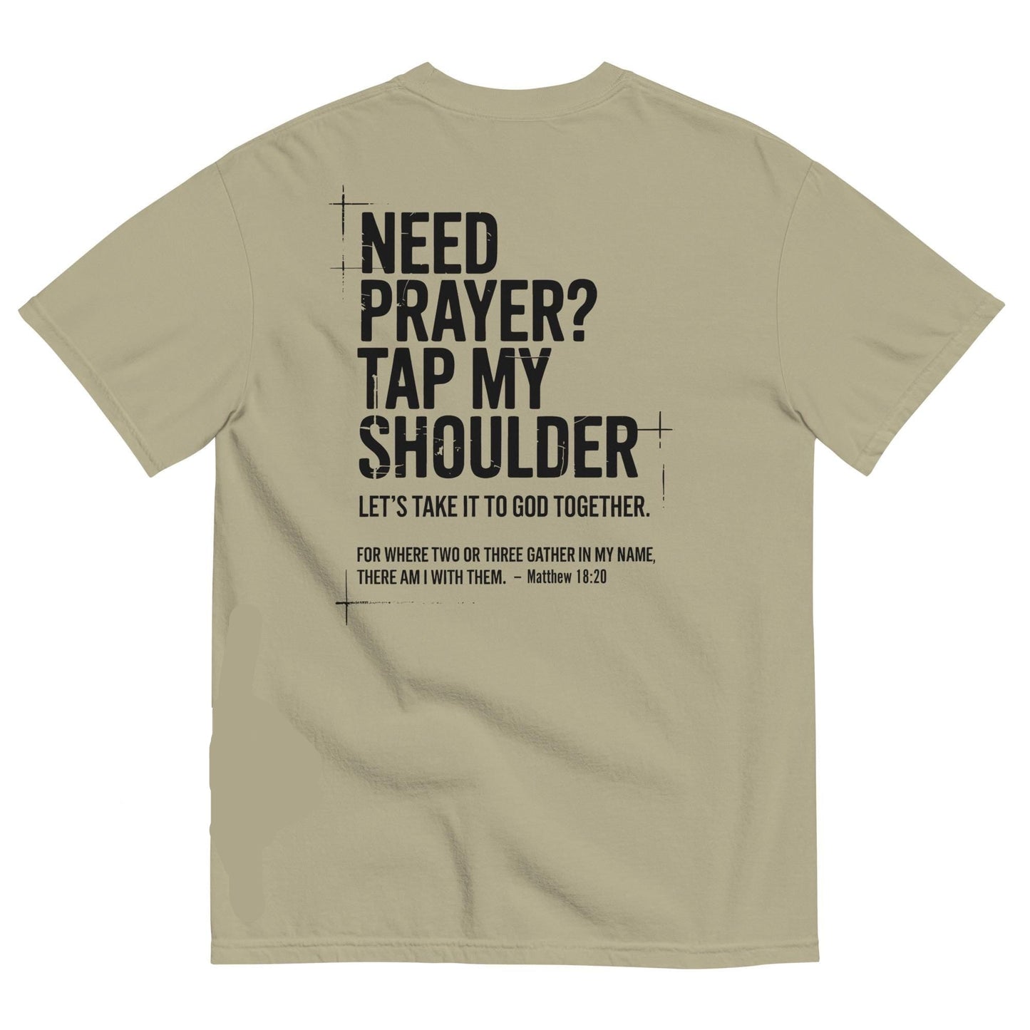 Need Prayer Tap My Shoulder Shirt