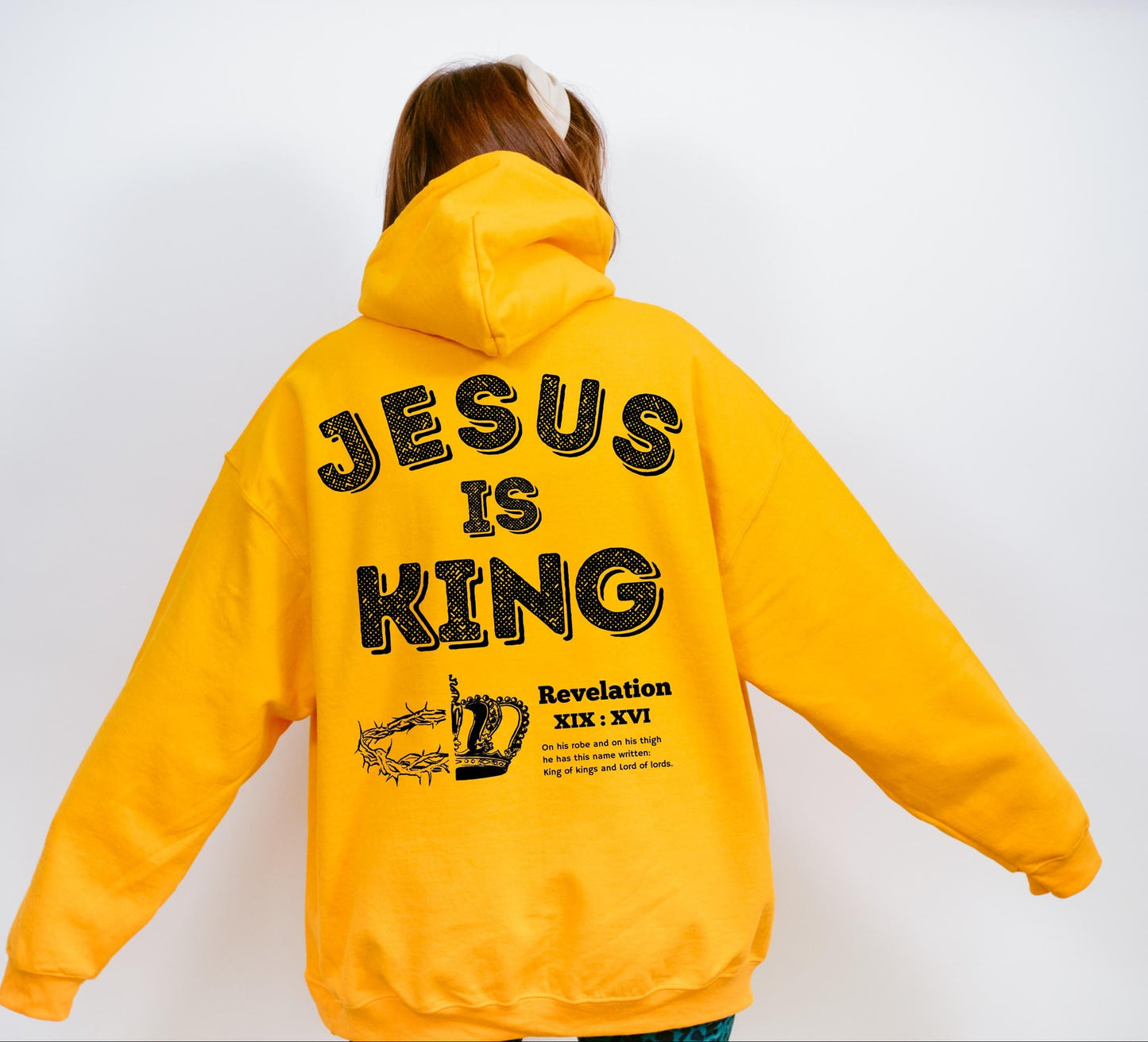 Jesus Is King Gym Hoodie