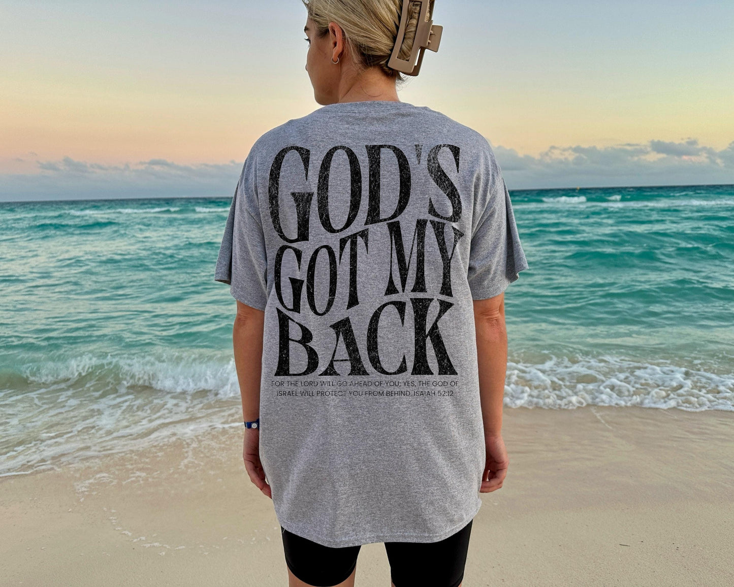 God's God My Back Shirt