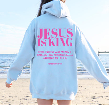 Jesus Is King Christian Hoodie V5