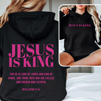 Jesus Is King Christian Hoodie V5