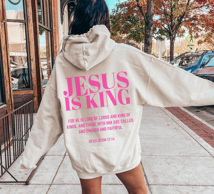 Jesus Is King Christian Hoodie V5