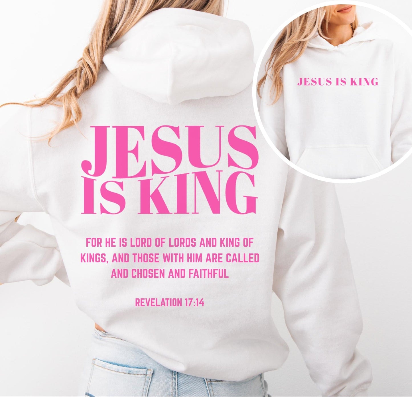 Jesus Is King Christian Hoodie V5