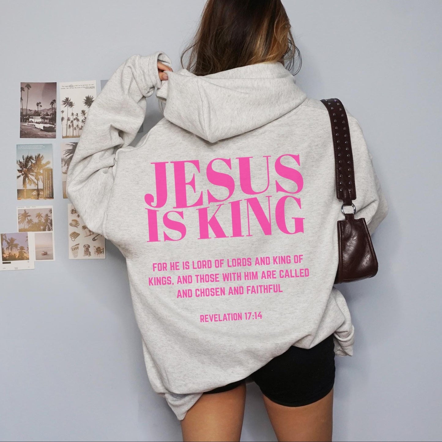 Jesus Is King Christian Hoodie V5