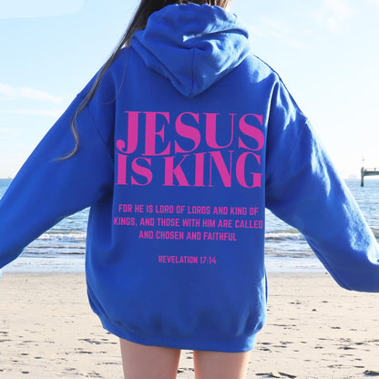 Jesus Is King Christian Hoodie V5