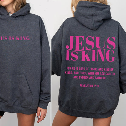 Jesus Is King Christian Hoodie V5