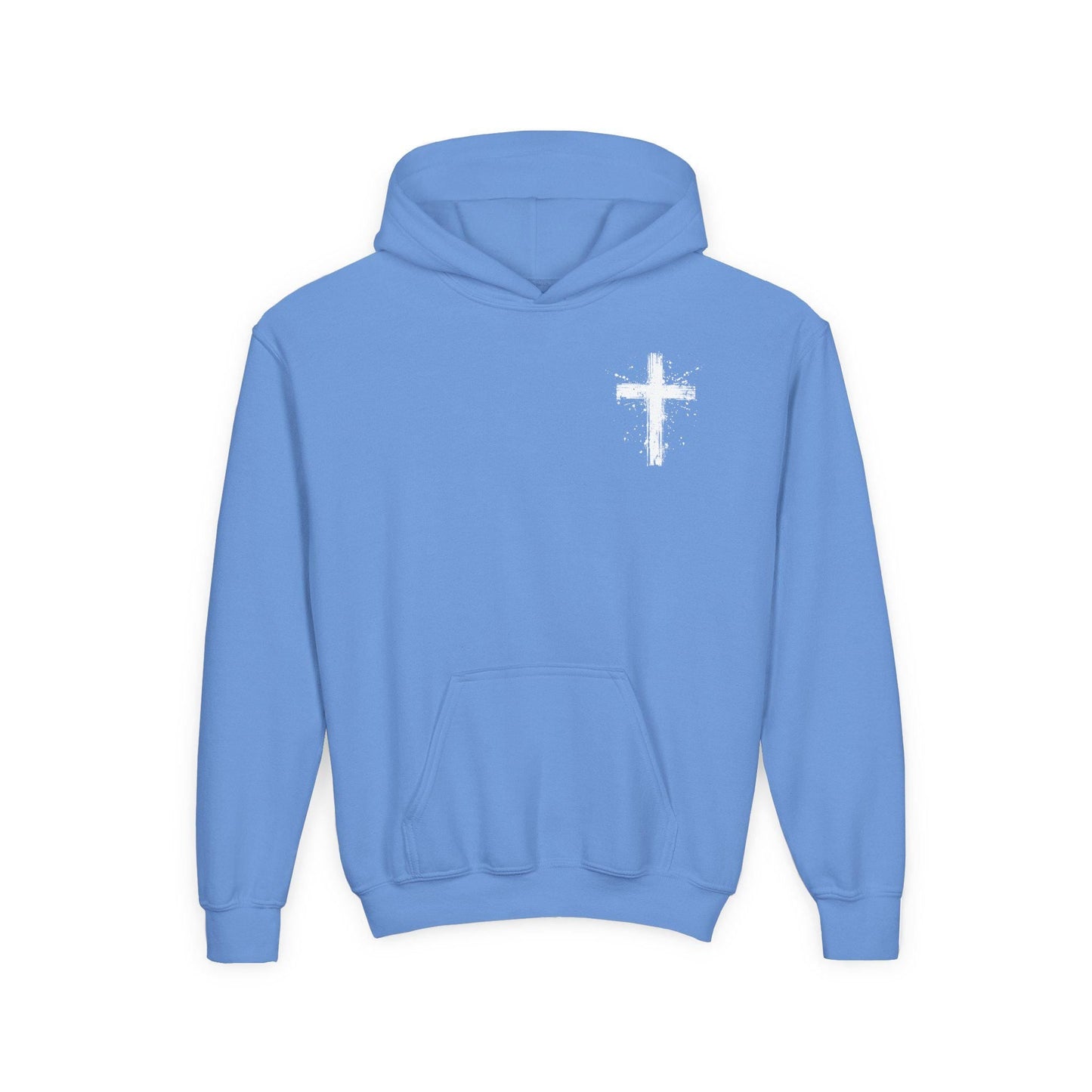 Youth Spray Painted Cross Hoodie