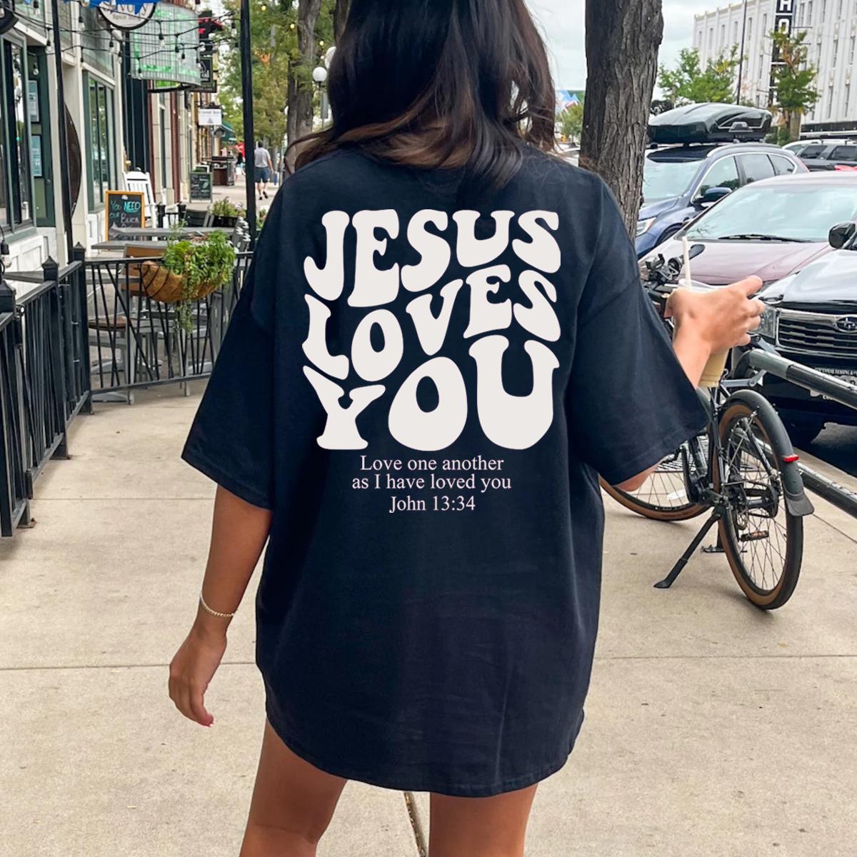 Jesus Loves You Christian Tee