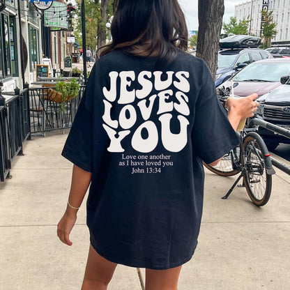 Jesus Loves You Christian Tee