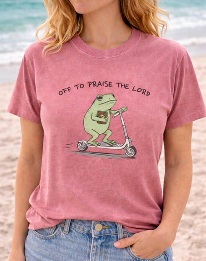 Praise The Lord Frog Tee