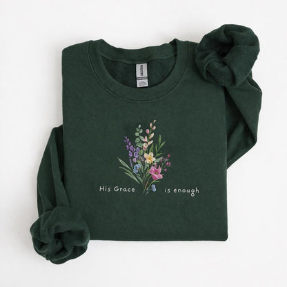 His Grace Is Enough Sweater 2