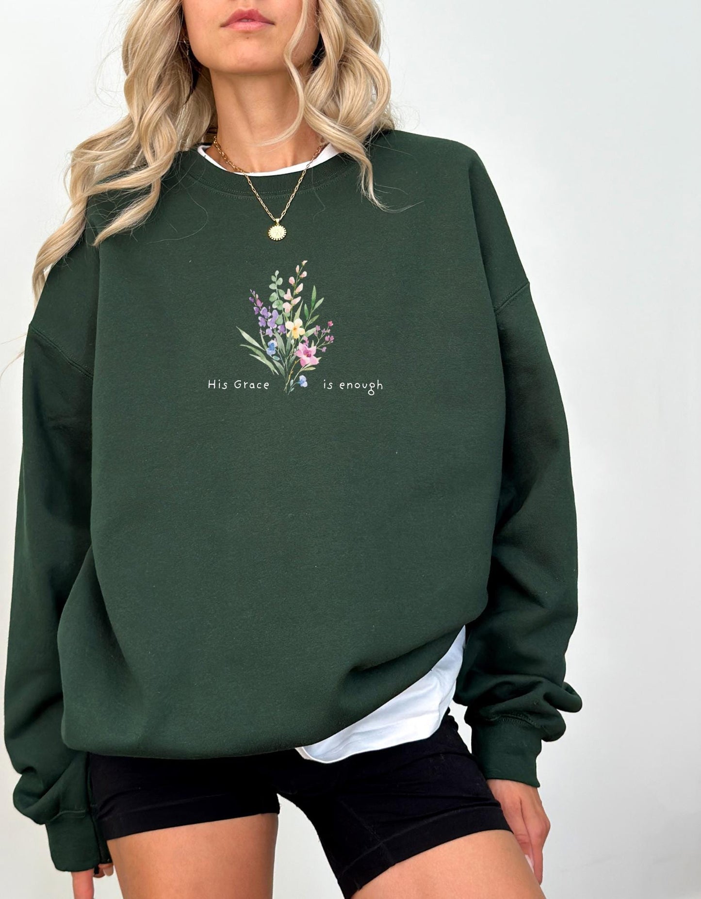 His Grace Is Enough Sweater 2