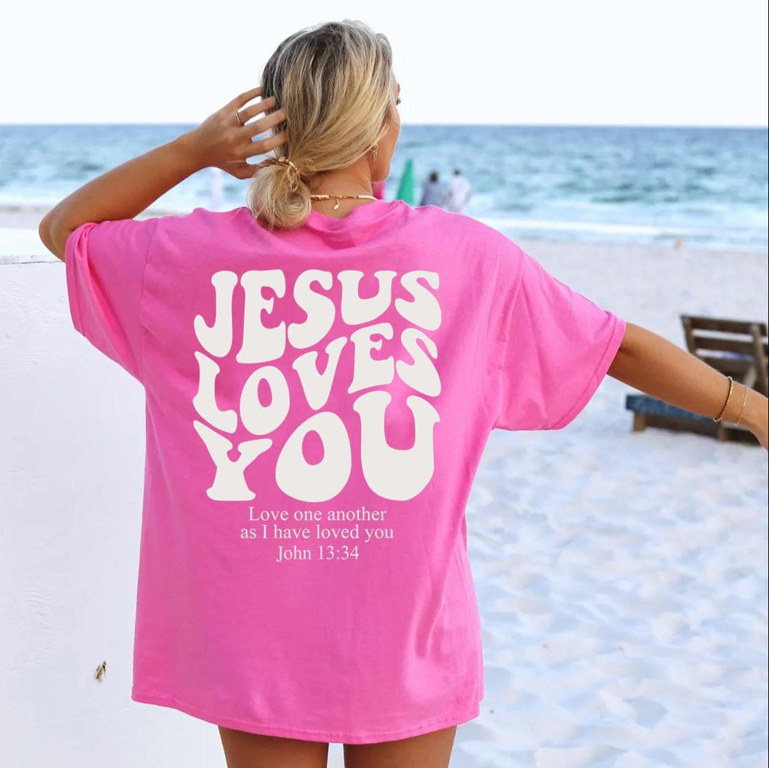 Jesus Loves You Christian Tee