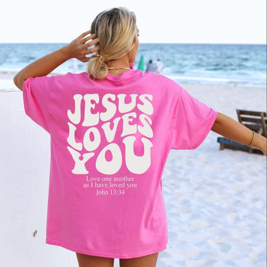 Jesus Loves You Christian Tee