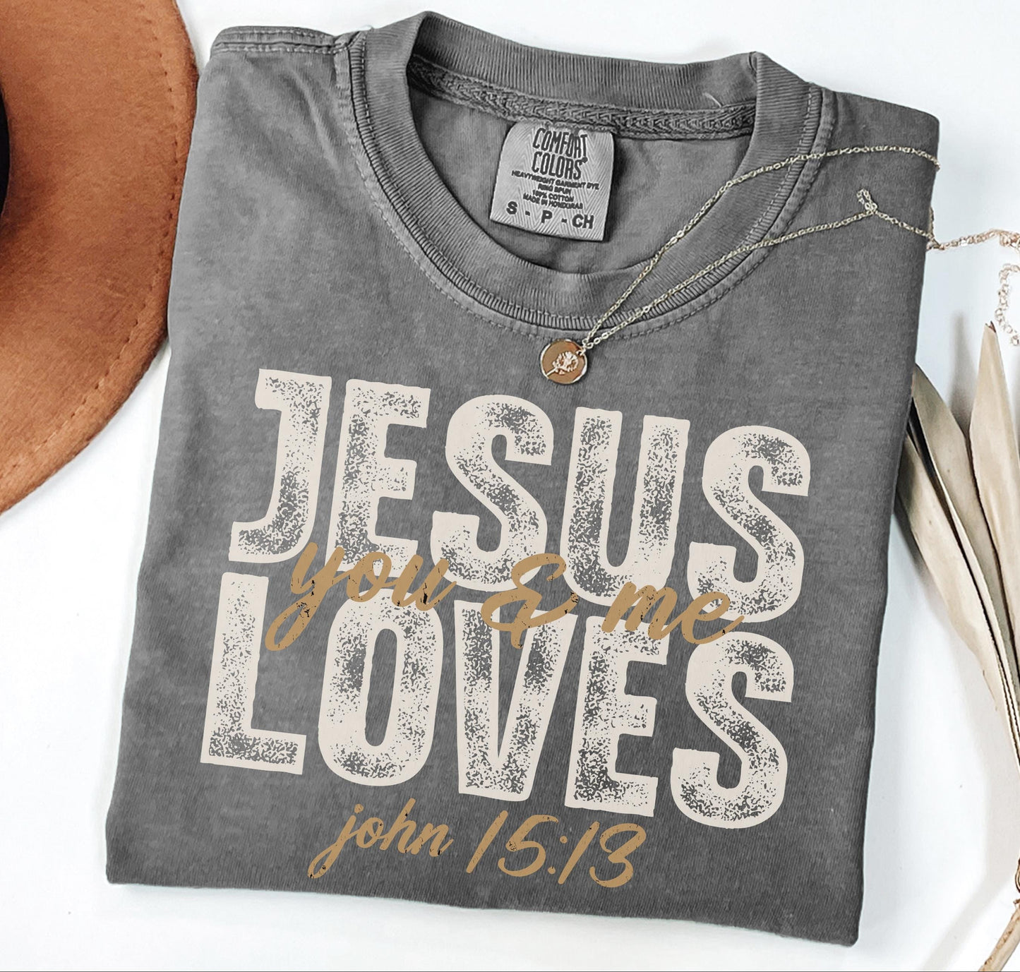Vintage Jesus Loves You Tee
