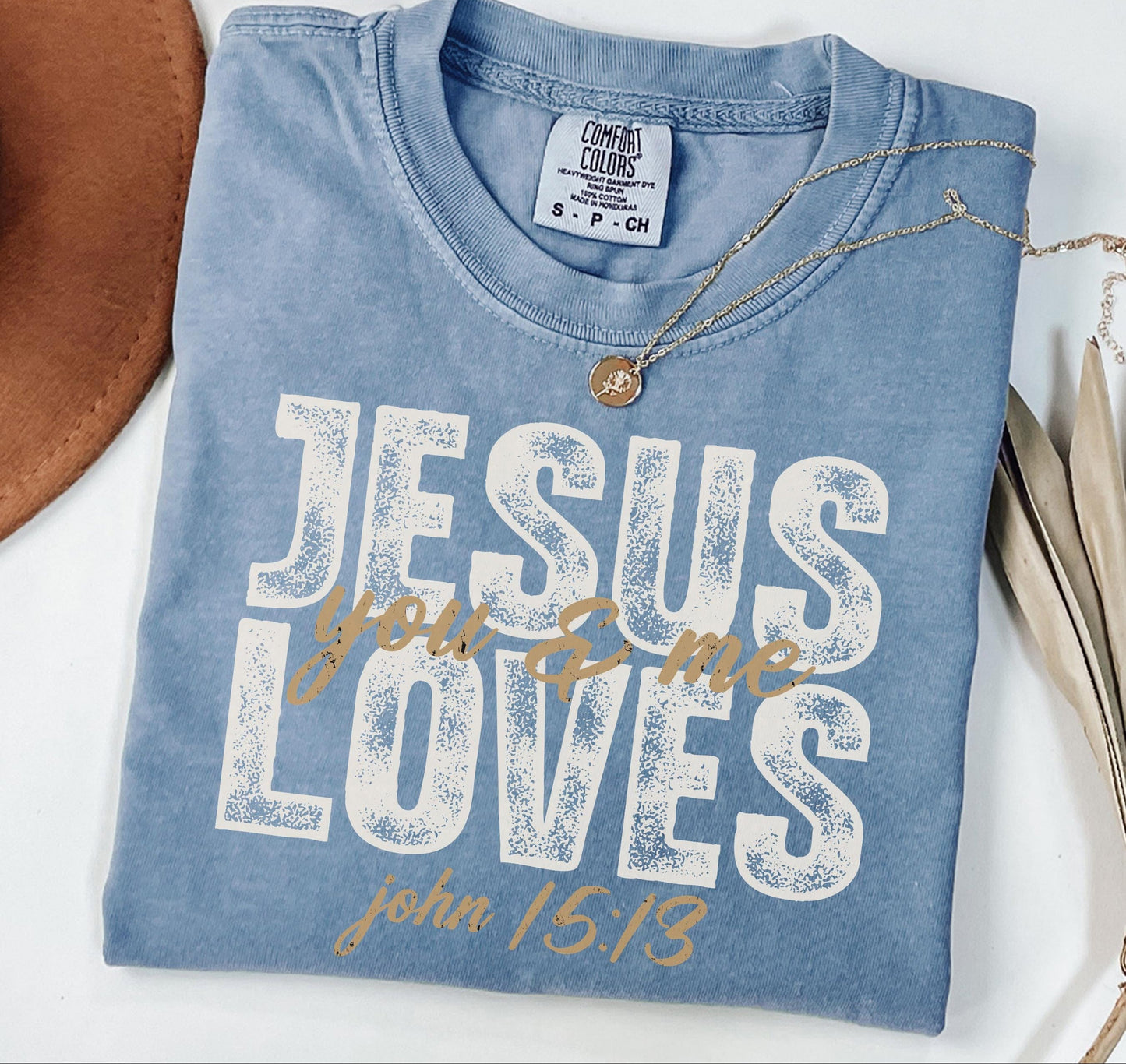 Vintage Jesus Loves You Tee