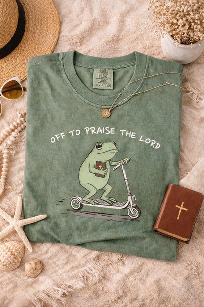Praise The Lord Frog Tee