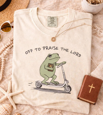 Praise The Lord Frog Tee