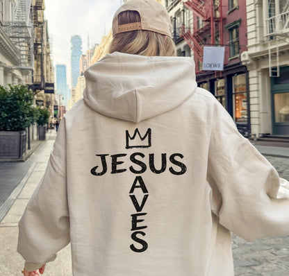 Jesus Saves Hoodie V12