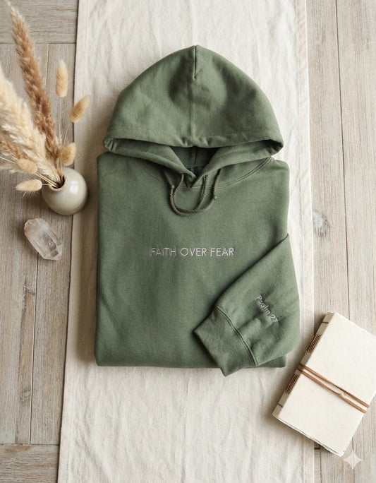 Faith Over Fear Hoodie 2026