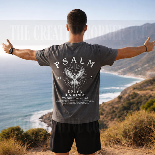 Psalm 91 Eagle T-Shirt