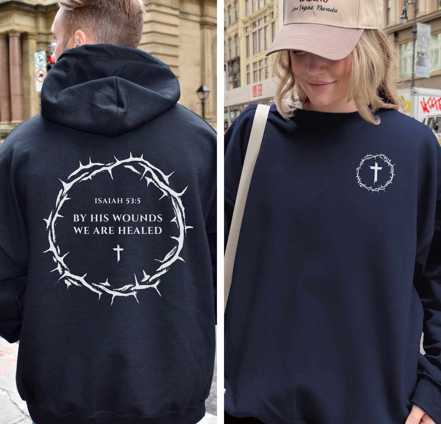 Isaiah 53:5 Hoodie