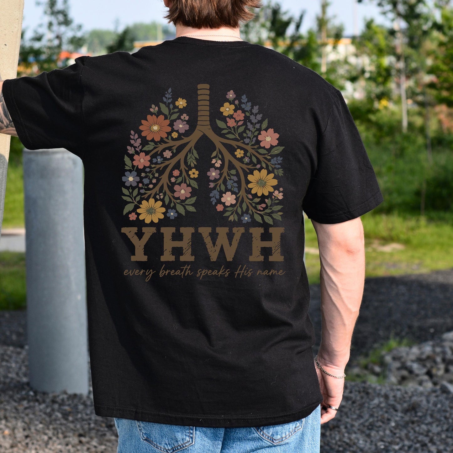 YHWH Flowers Sweatshirt