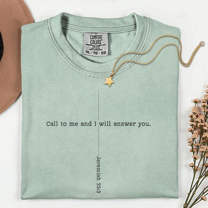 Jeremiah 33 3 Shirt