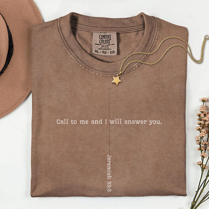 Jeremiah 33 3 Shirt