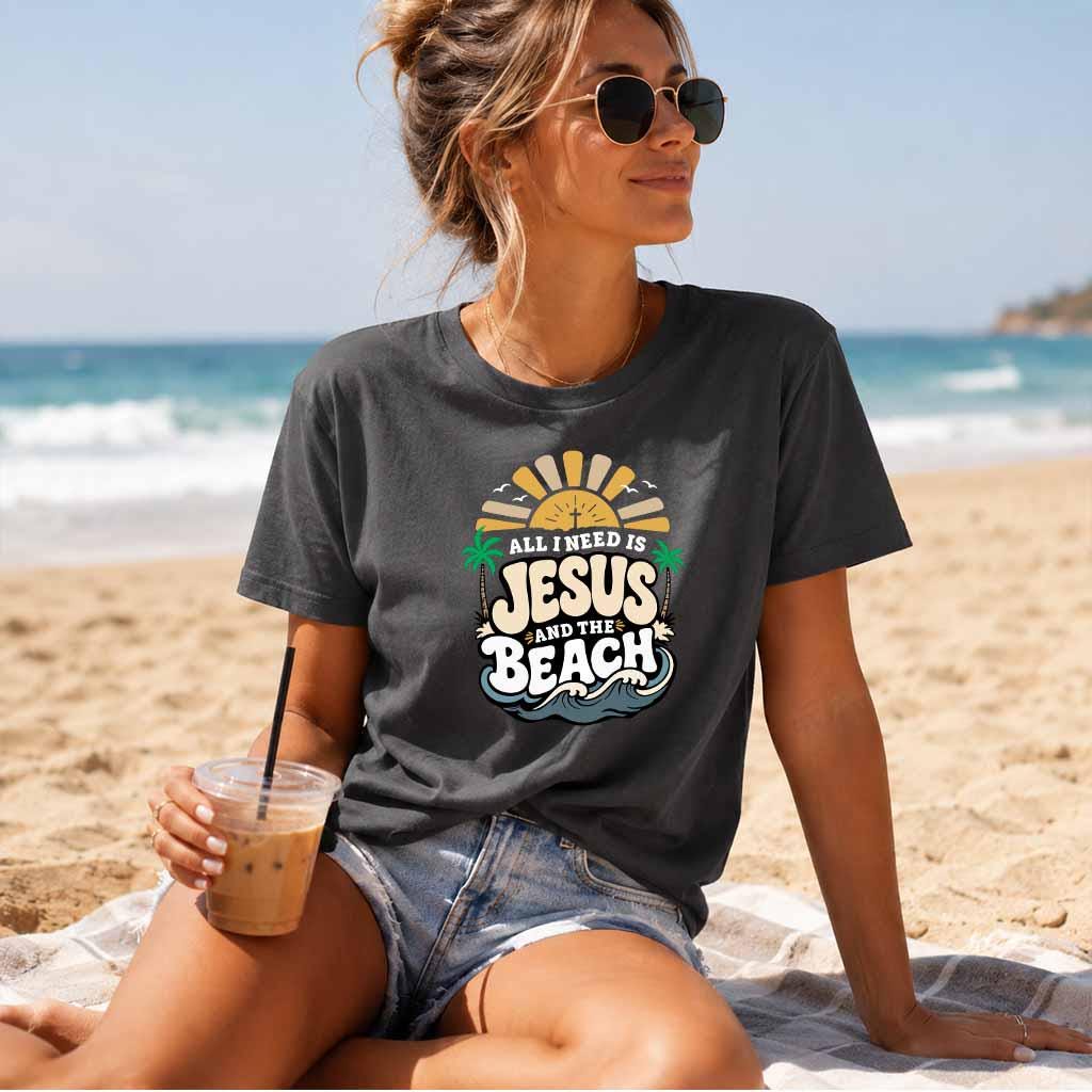Jesus and Beach Tee
