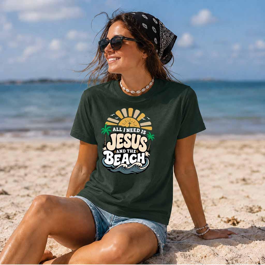 Jesus and Beach Tee