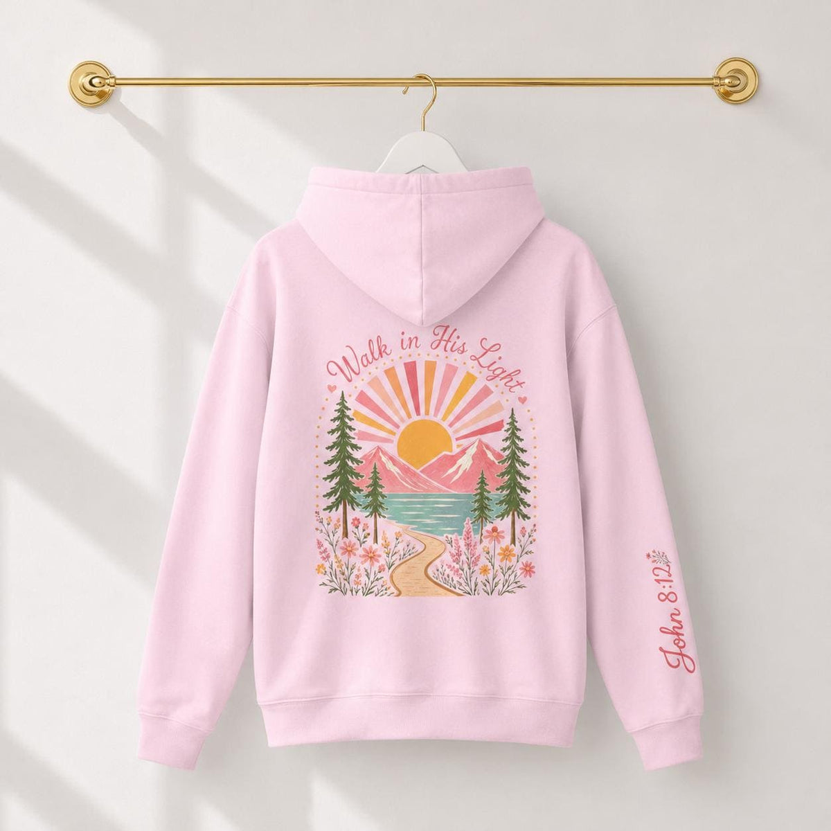 Walk In His Light Hoodie