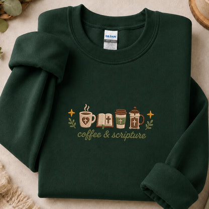 Christian Coffee Sweatshirt