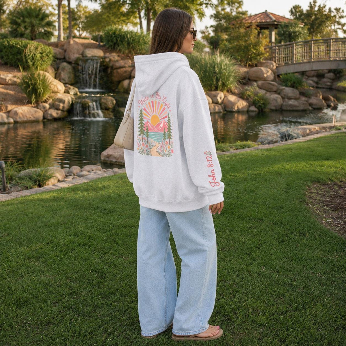 Walk In His Light Hoodie