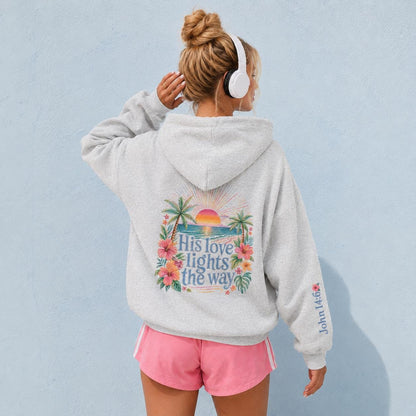 His Love Lights The Way Hoodie