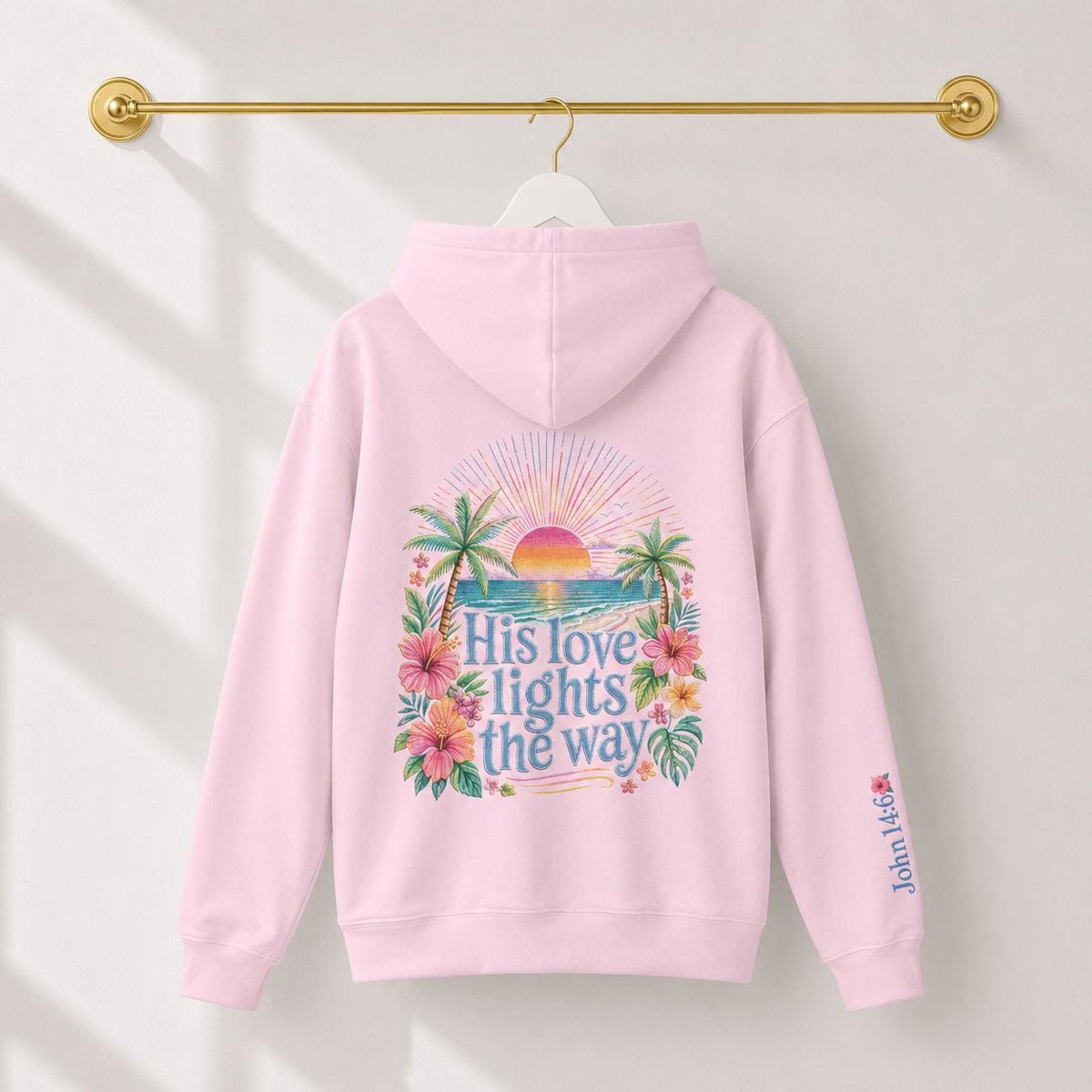 His Love Lights The Way Hoodie