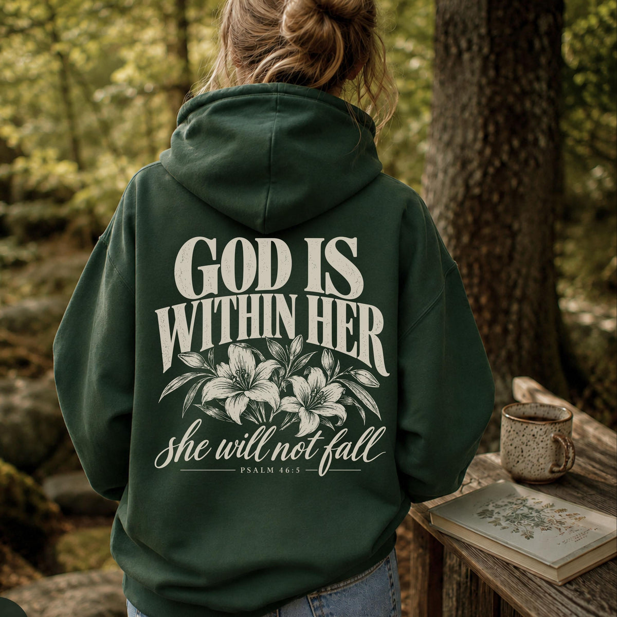 God Is Within Her Hoodie V1