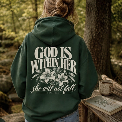 God Is Within Her Hoodie V1