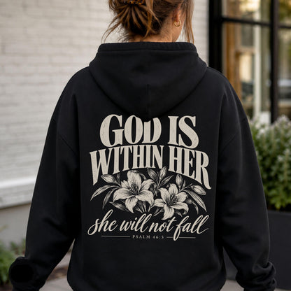 God Is Within Her Hoodie V1