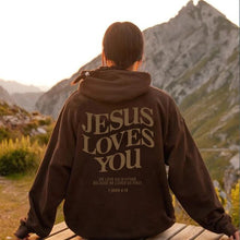 Afbeelding in Gallery-weergave laden, Jesus Loves You Hoodie
