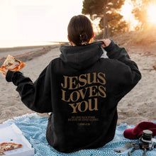 Afbeelding in Gallery-weergave laden, Jesus Loves You Hoodie
