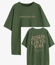 Afbeelding in Gallery-weergave laden, Jesus Loves You T-Shirt
