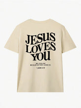 Afbeelding in Gallery-weergave laden, Jesus Loves You T-Shirt
